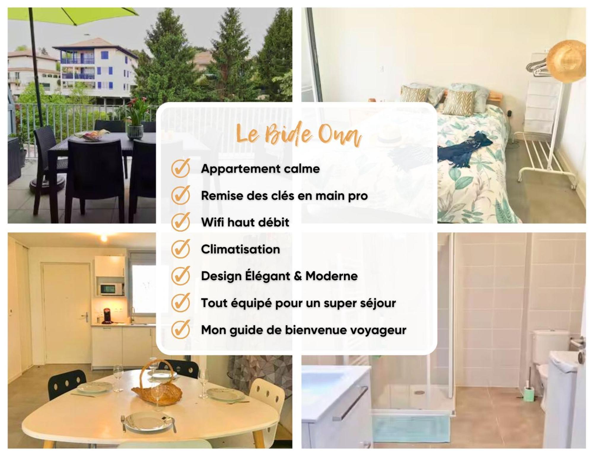 Апартаменти Bide Ona - Centre - Terrasse - Parking Байонна Екстер'єр фото